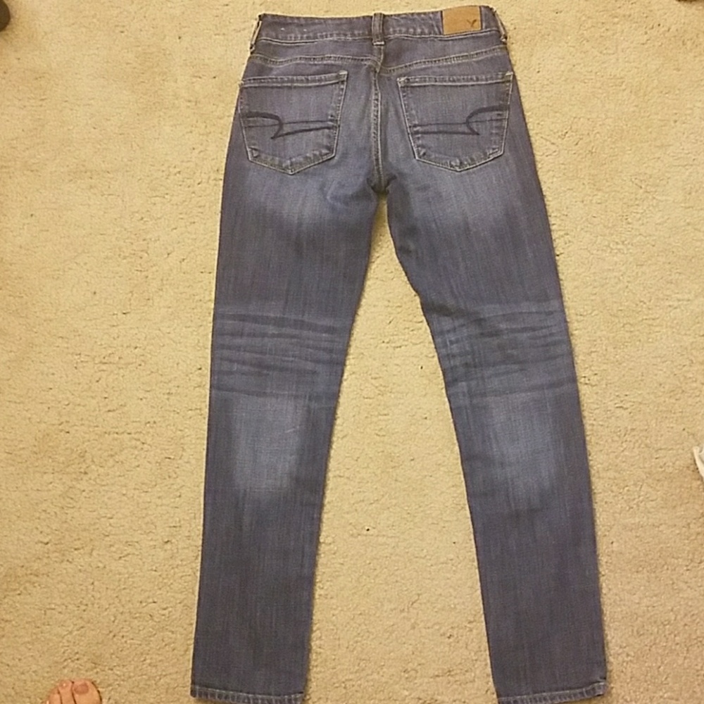 American eagle blue jeans
